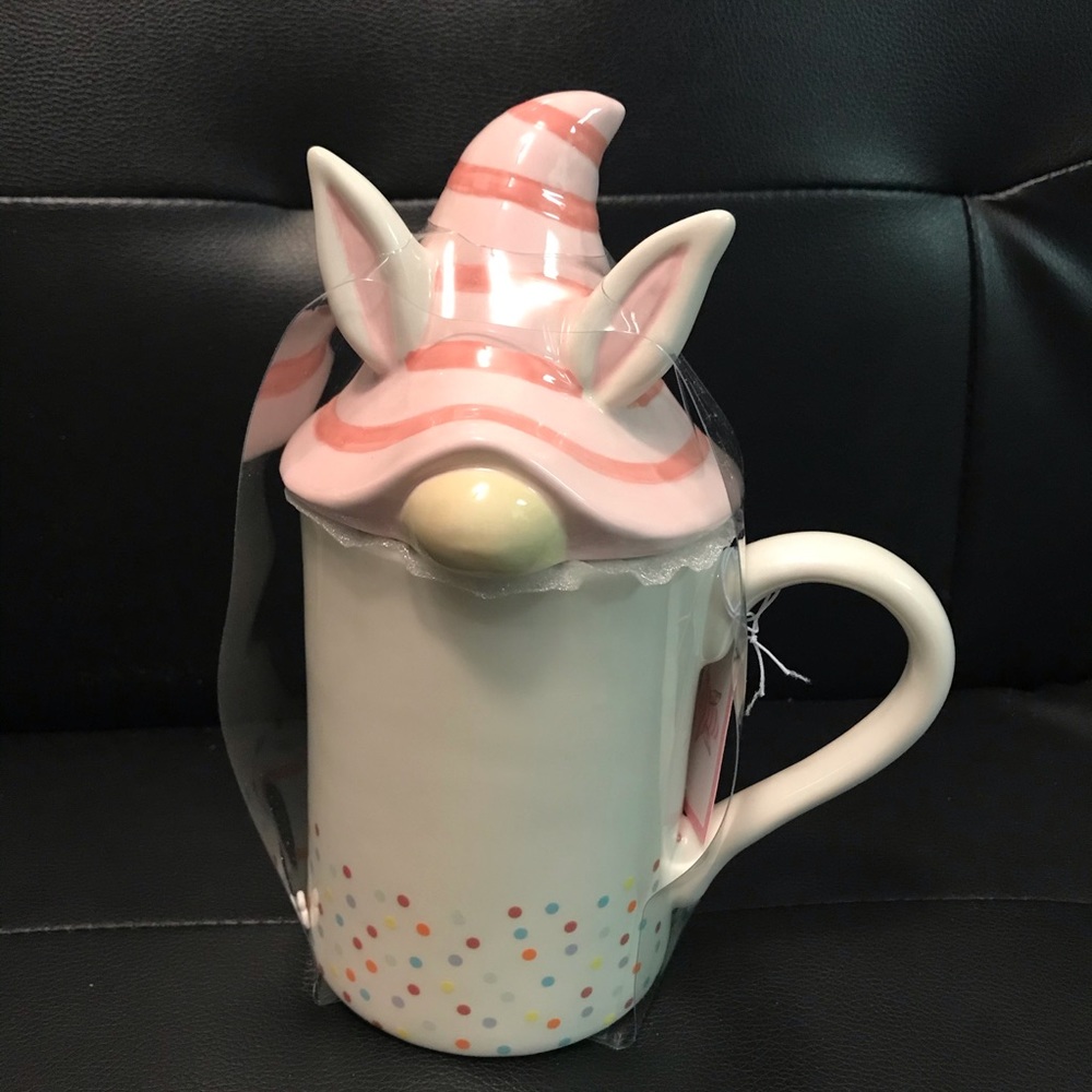 Gnome Spring Mug with Topper